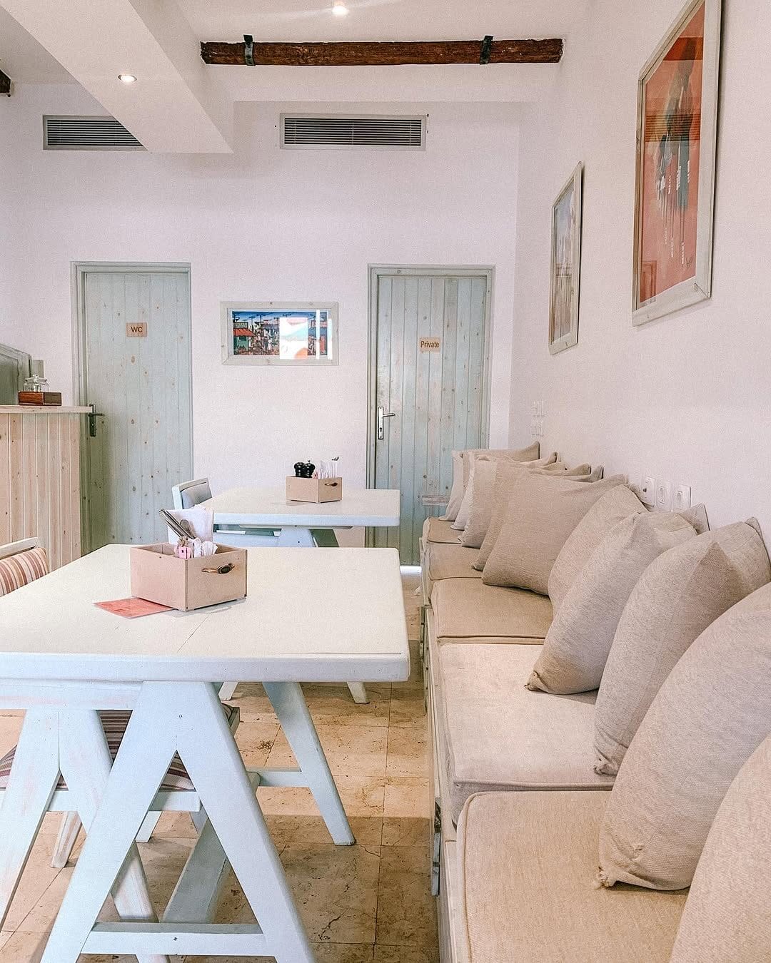 Relax on our comfy couches