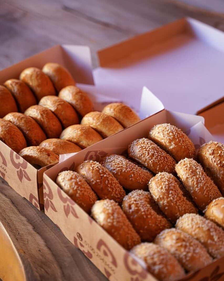 Freshly made donuts
